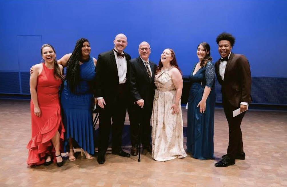 group smiling photo during JTVA finals